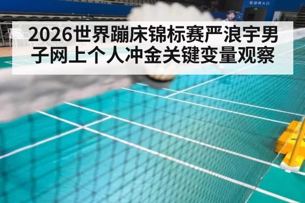 2026世界蹦床锦标赛严浪宇男子网上个人冲金关键变量观察